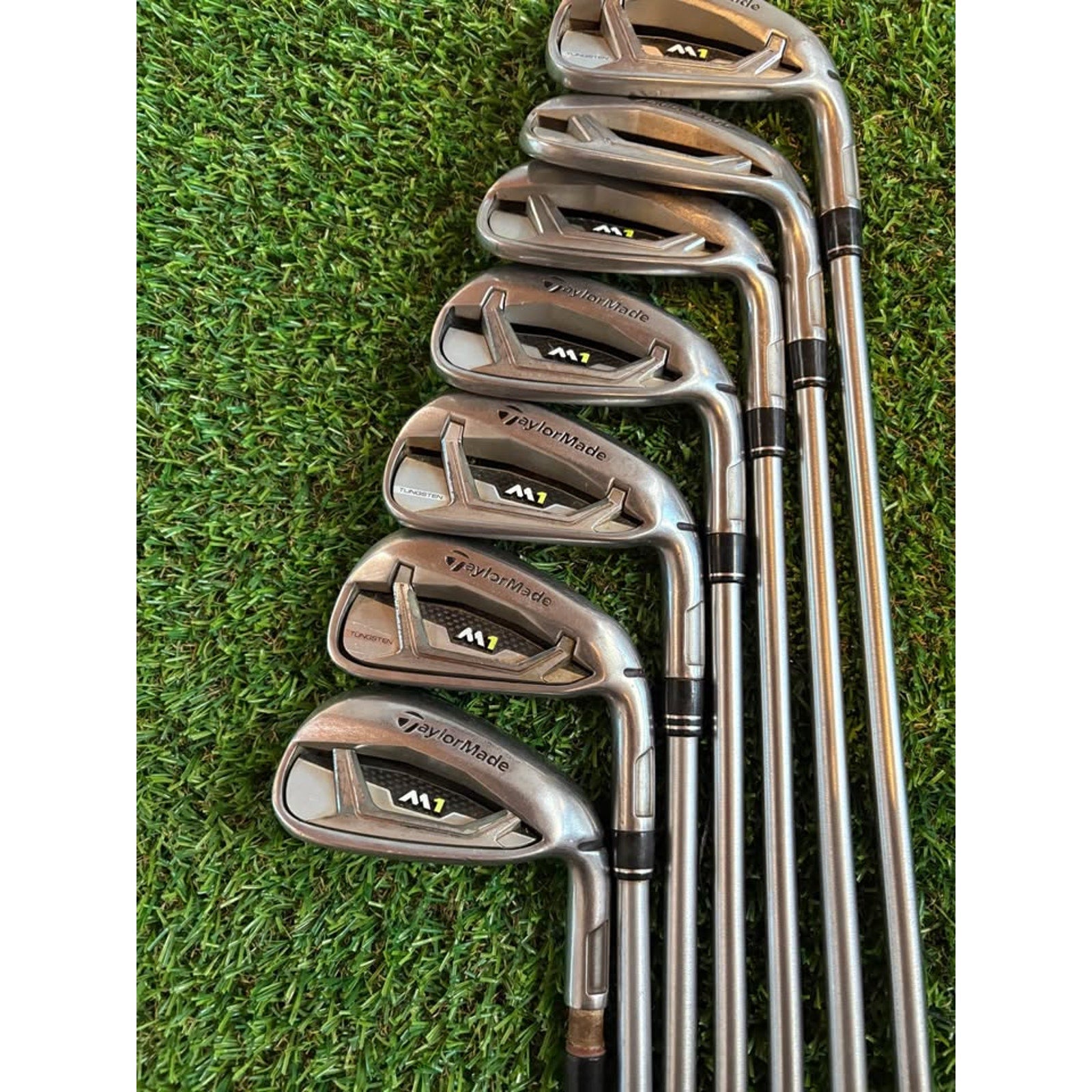 TaylorMade M1 4, 6-PW Stiff Flex KBS Tour C-Taper 120g
