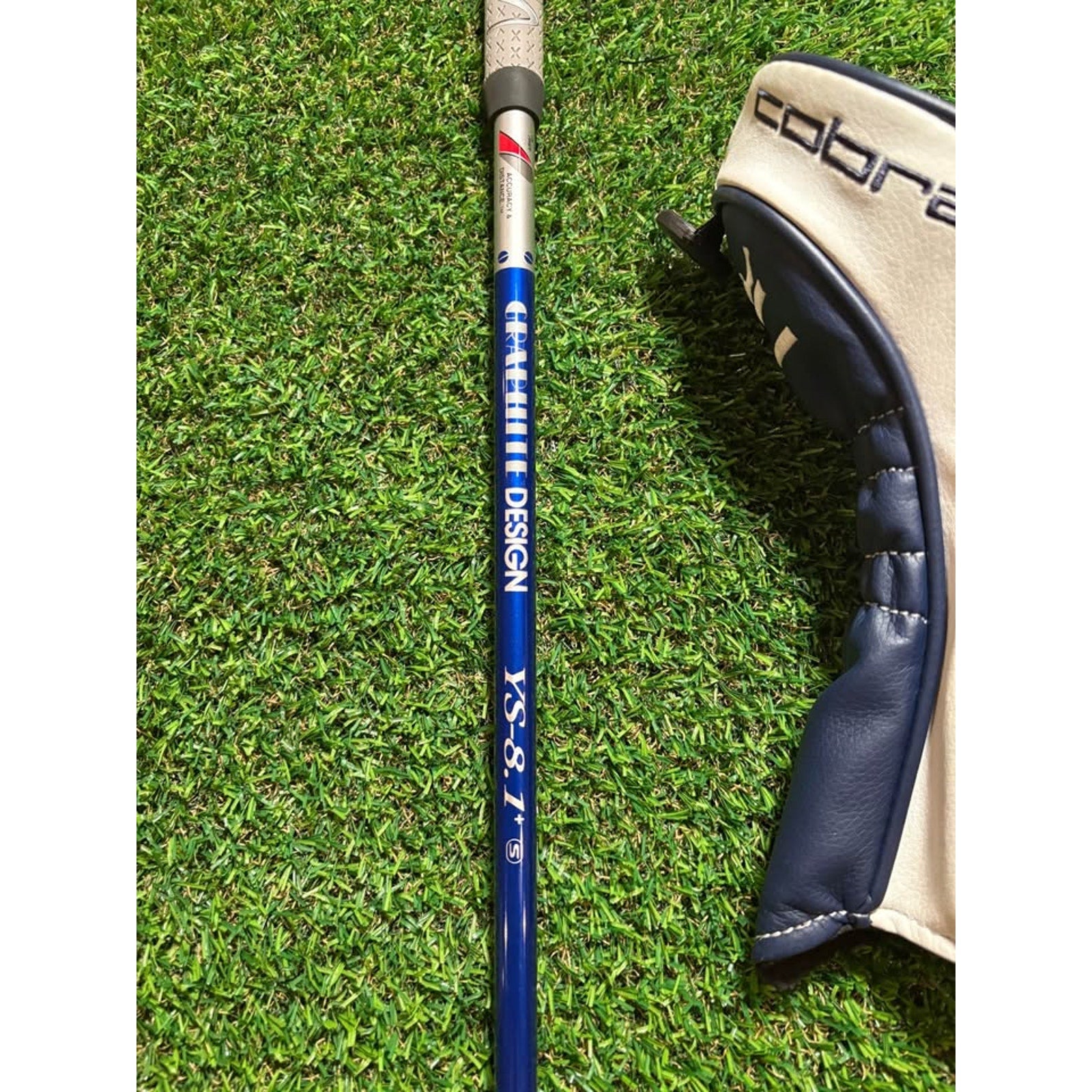 Golf Wood - Cobra LTDX 7 Wood 22.5 Stiff Flex Tour Ad YS-8.1+ w HC