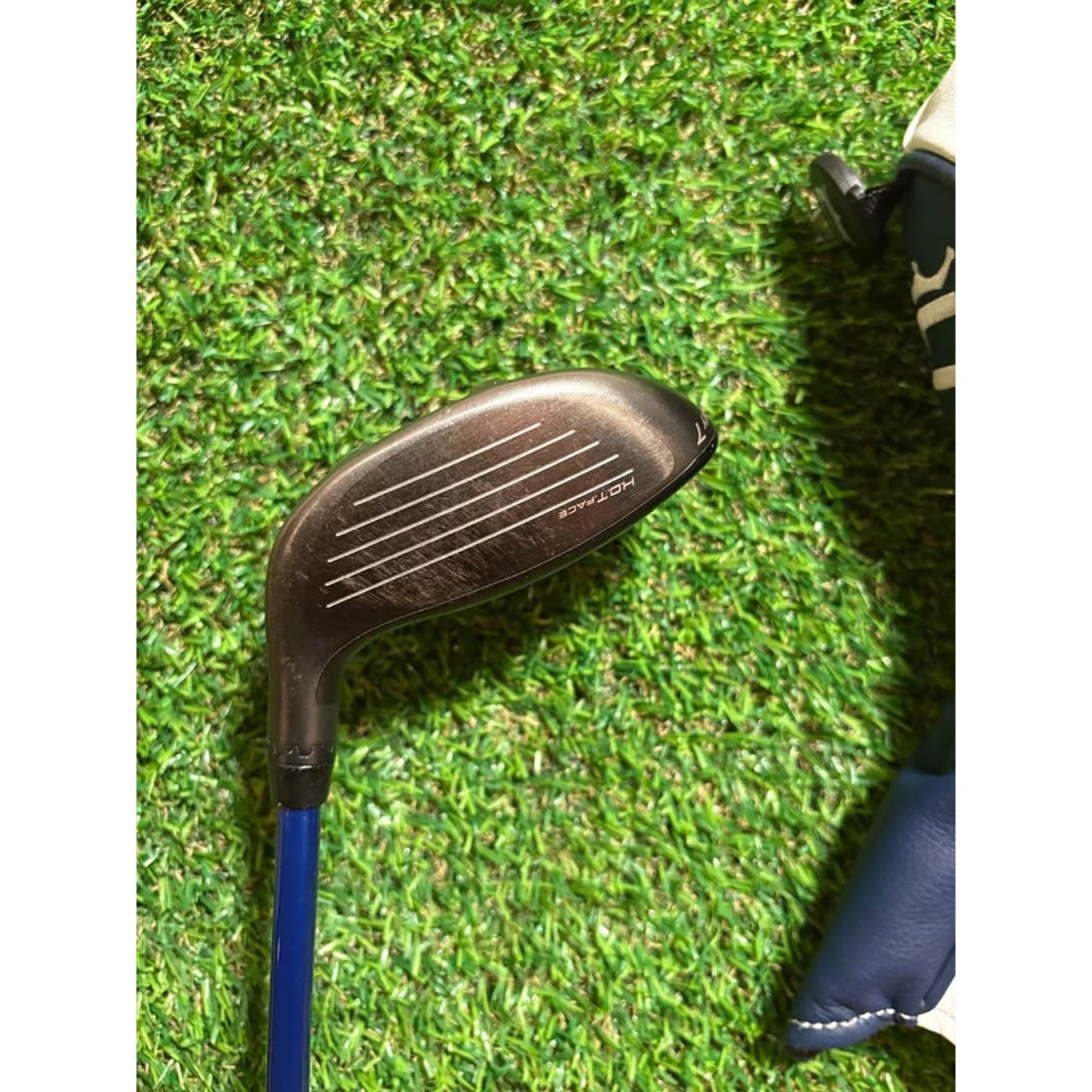 Golf Wood - Cobra LTDX 7 Wood 22.5 Stiff Flex Tour Ad YS-8.1+ w HC