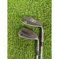 Wedge Set - Titleist SM7 Jet Black 52° & SM5 60° M Grind Wedge Flex