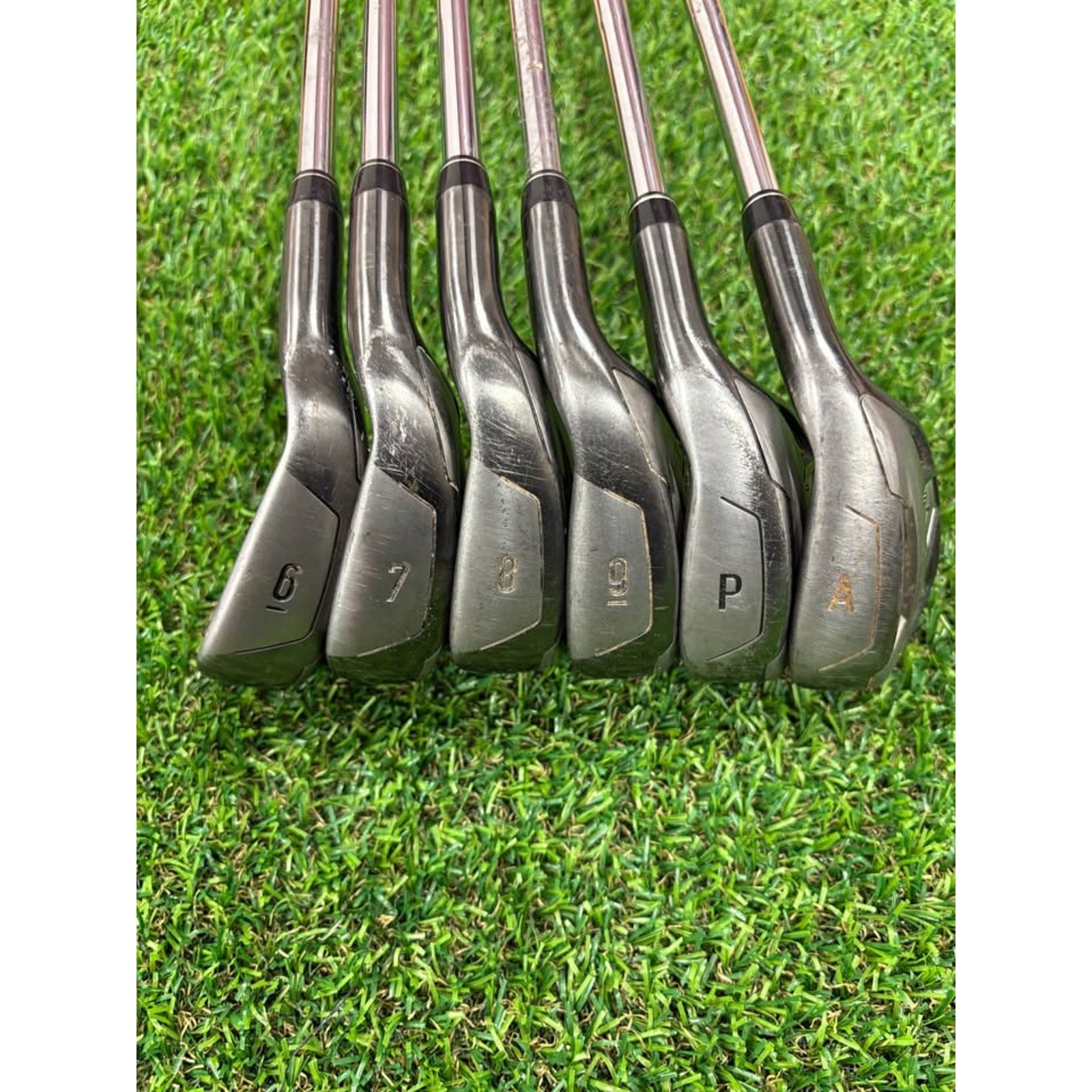 Golf Iron Set - 2019 Callaway Big Bertha Irons 6-AW Stiff Flex TT Speed Step 80g