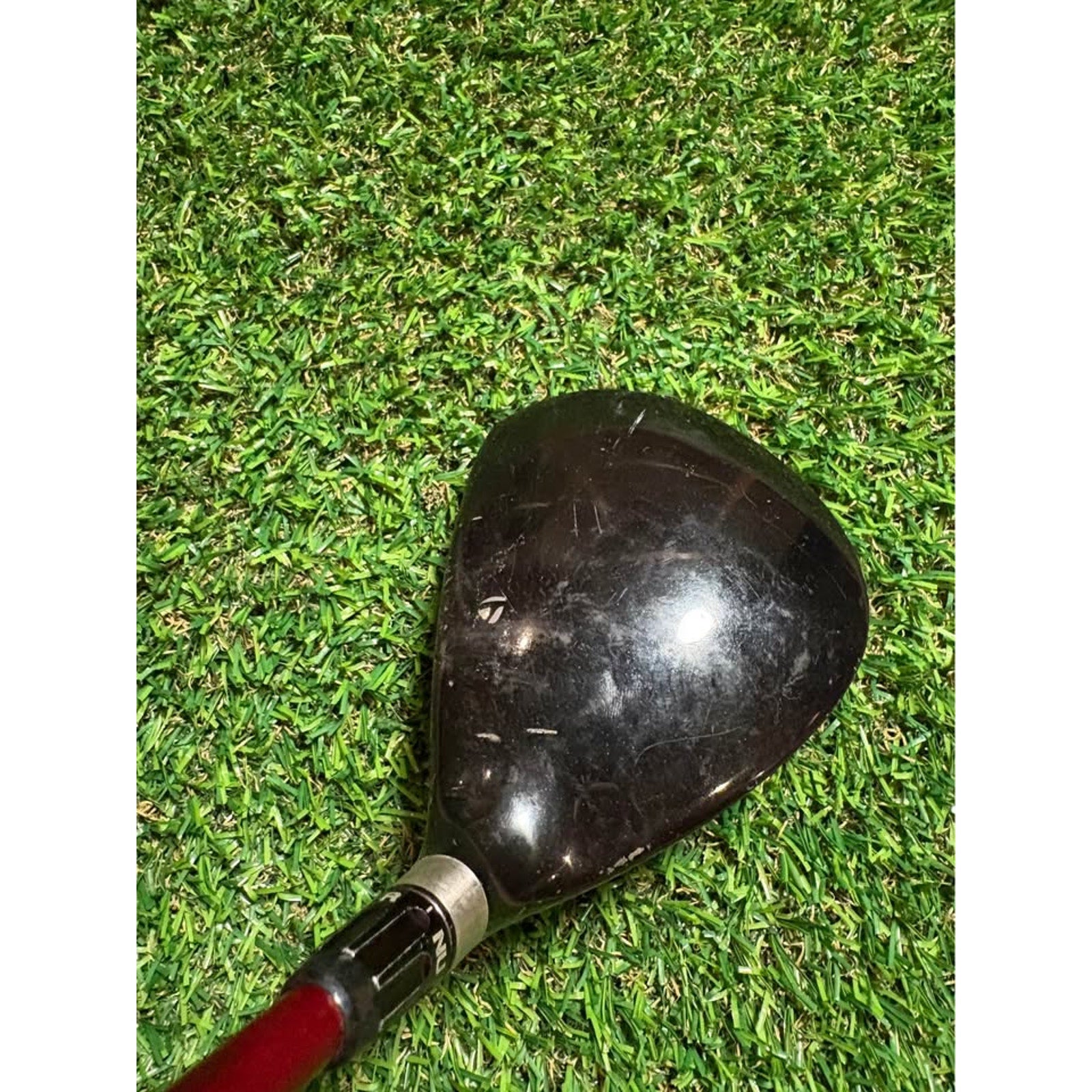 Golf Wood - TaylorMade R9 13 degree T3 3 Wood Stiff Flex  Fujikura Motore 85g