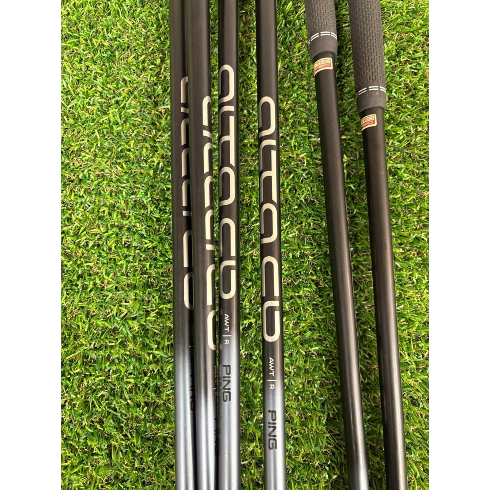 Ping G425 7-SW Green Dot Regular Flex Alta CB AWT Graphite