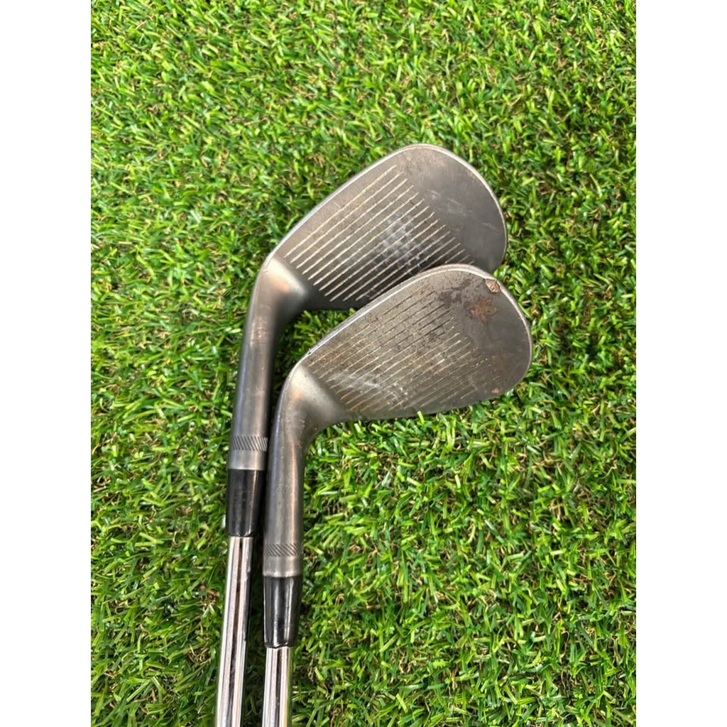 Wedge Set - Titleist SM7 Jet Black 52° & SM5 60° M Grind Wedge Flex