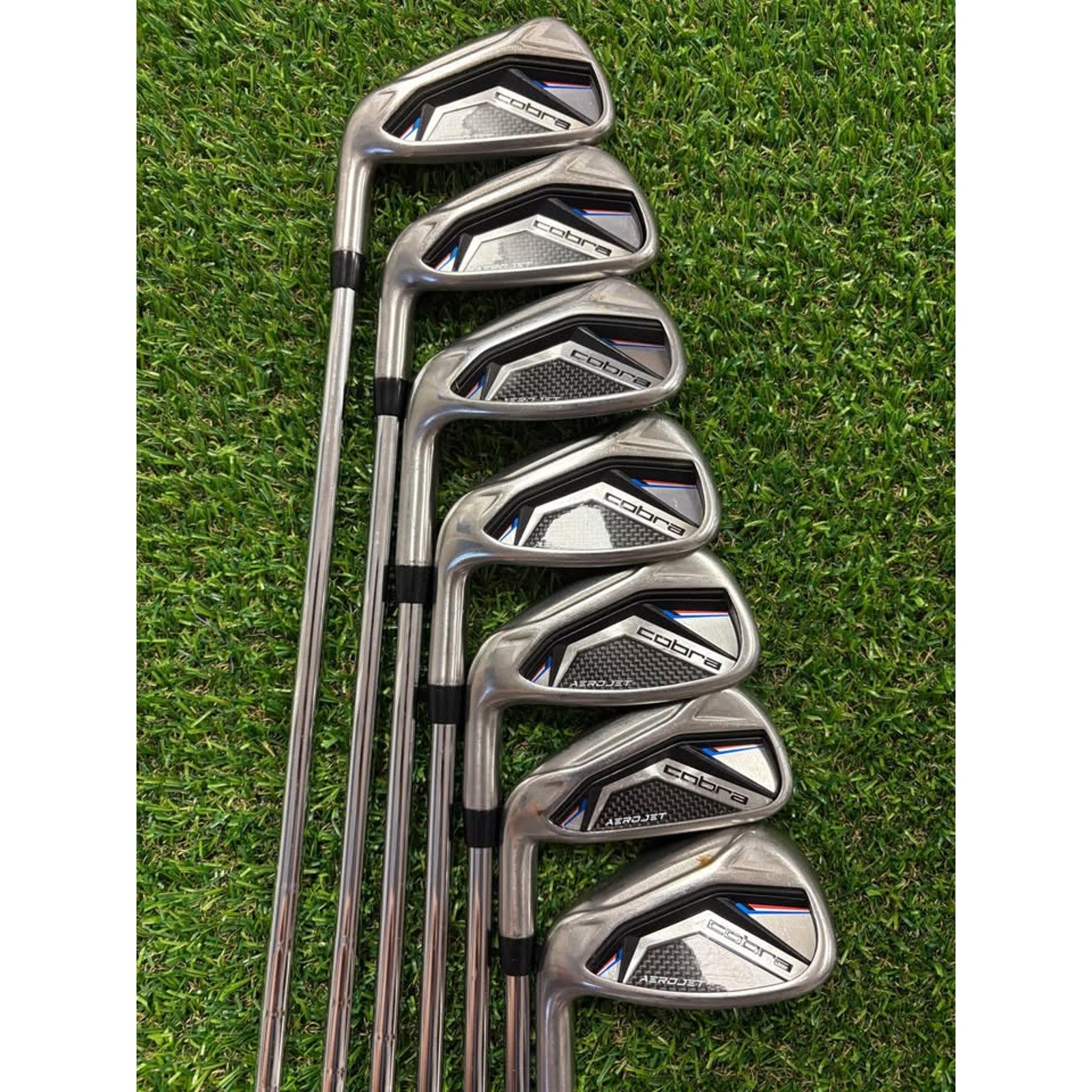 Left-Handed Cobra Aerojet 5-GW Regular Flex KBS Lite