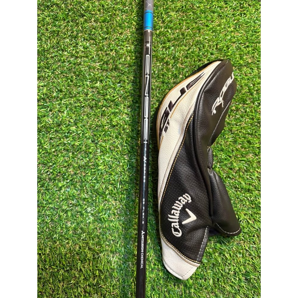 Golf Wood - Callaway Rogue 3-Wood 15° Stiff Flex Tensei 65g w HC