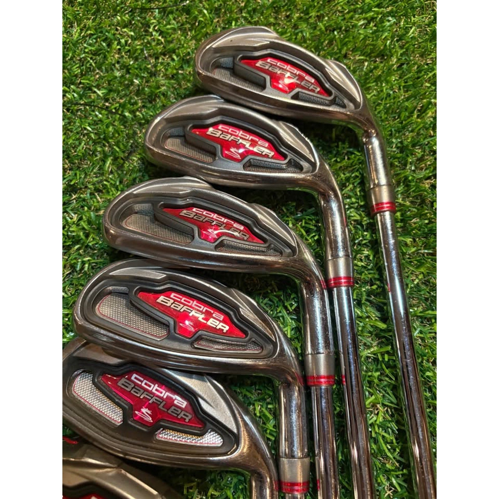 Golf Iron Set - Cobra Baffler Iron Set 4-GW –Regular Flex Steel