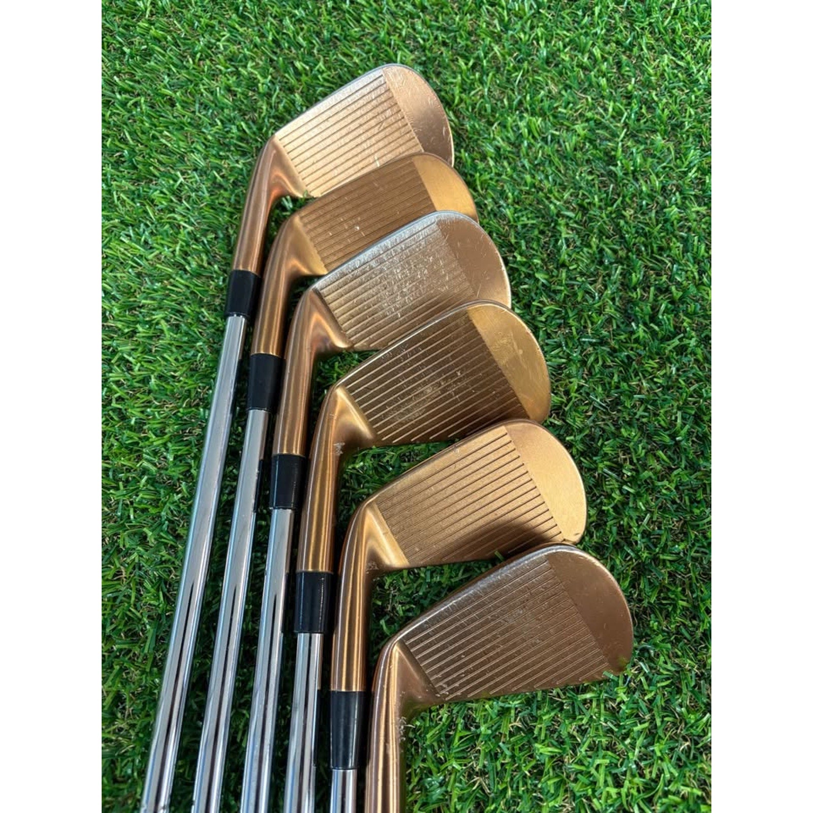 Cobra King RF Copper Forged 5-PW Stiff Flex Dynamic Gold EX Weight Lock S200 ($600)