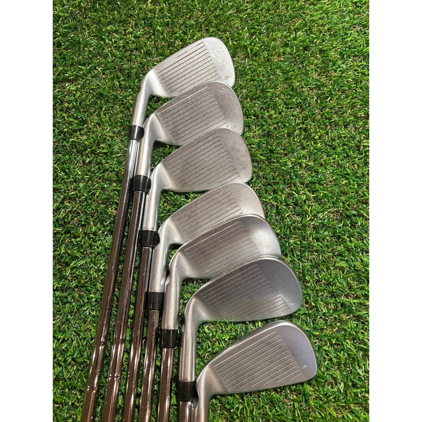 Golf Iron Set - Ping i20 4-PW Stiff Flex Black Dot CFS Steel