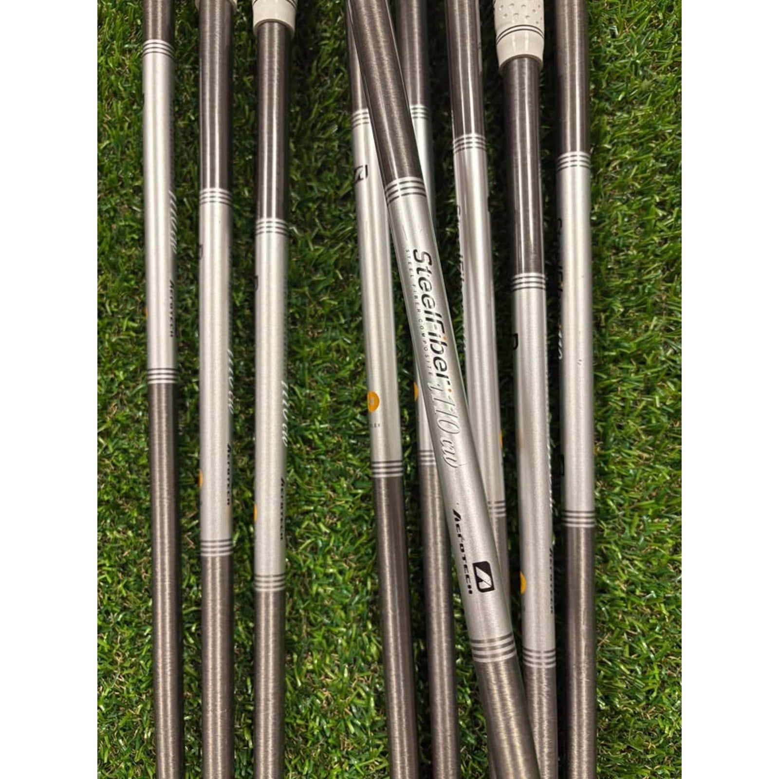 Golf Iron Set - Callaway Apex MB ‘18 3-AW Stiff Flex SteelFiber i100