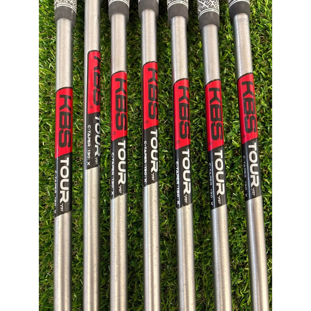 TaylorMade M4 Iron Set 4-PW Extra Stiff KBS Tour C-Taper 130X