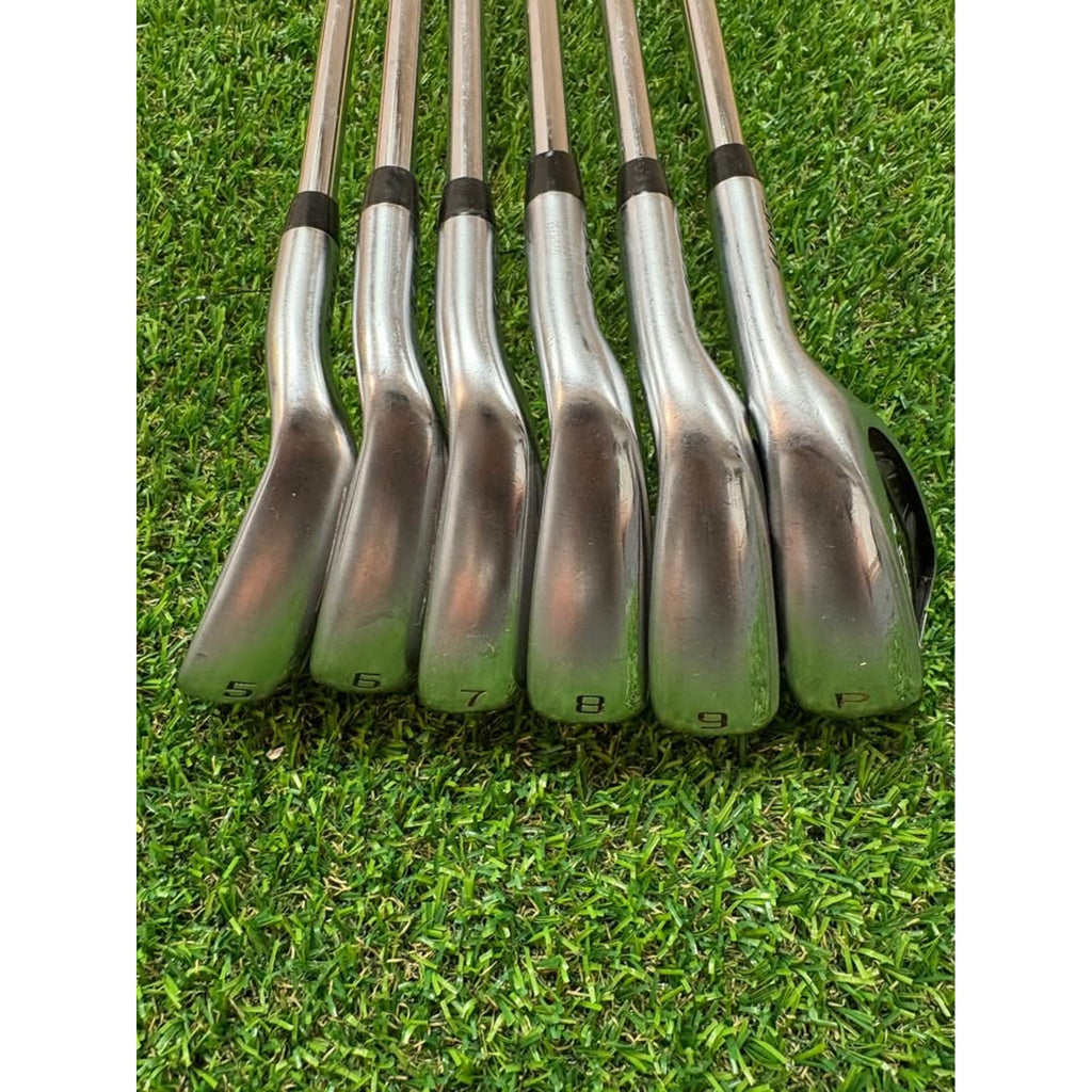 Golf Iron Set -  Cobra LTDx One Length 5-PW Stiff KBS Shafts