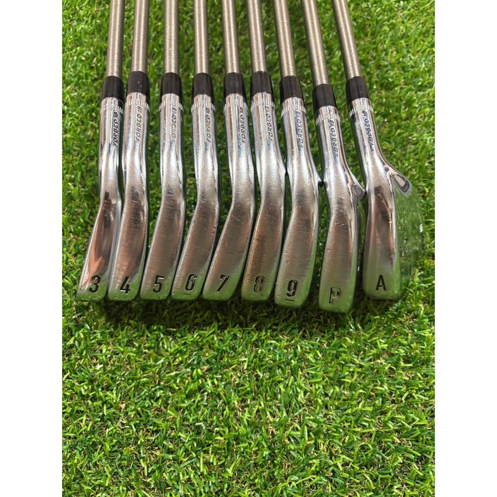 Golf Iron Set - Callaway Apex MB ‘18 3-AW Stiff Flex SteelFiber i100